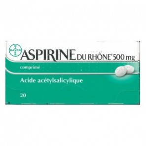 Aspirine du Rhône 500mg 20...