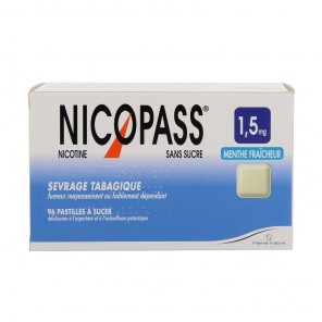 Nicopass 1.5Mg Sans Sucre...