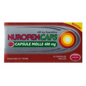 Nurofencaps 400 mg  10 capsules