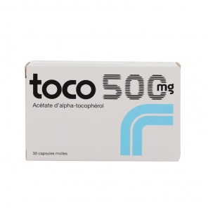 Toco 500mg 30 Capsules Molles