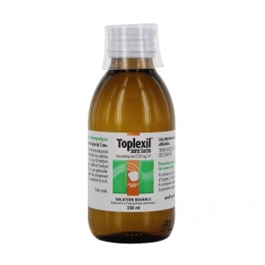 Toplexil 0,33 Mg/Ml Sans Sucre Solution Buvable 150ml