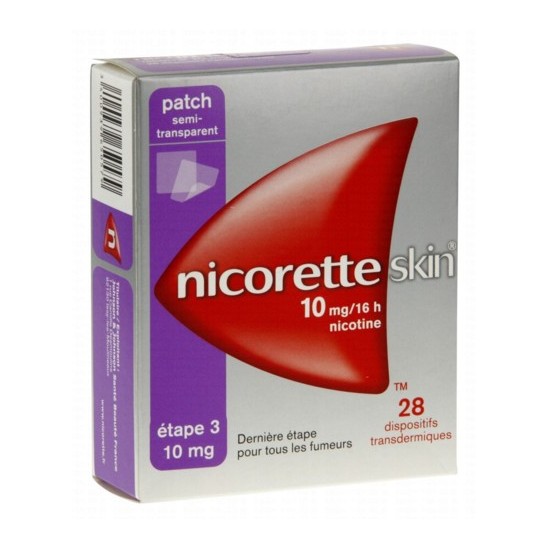 Nicoretteskin 10 Mg/16 Heures 28 Patchs