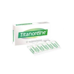 Titanoreine 12 suppositoires