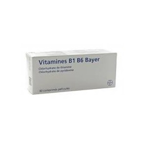 Vitamines B1 B6 Bayer 40...