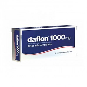 DAFLON 1000 MG 18 CP