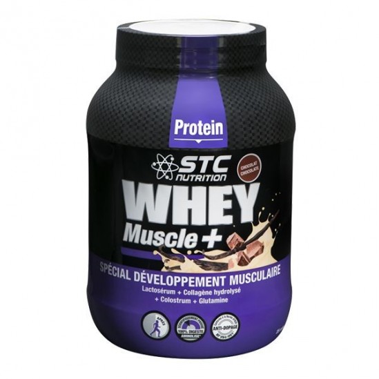 STC whey muscle+ protein vanille 750g
