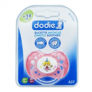 Dodie sucette silicone +18 mois fille 1 sucette
