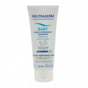 Neutraderm baby crème hydratante apaisante 100ml