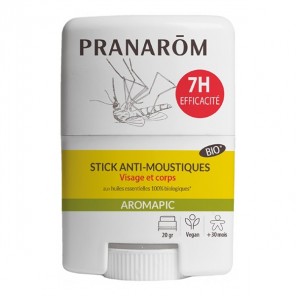 Pranarôm stick anti-moustiques visage et corps 20g