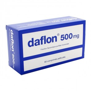 Daflon 500 mg 60 comprimés