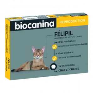 Biocanina félipil chat et chatte 12 comprimés