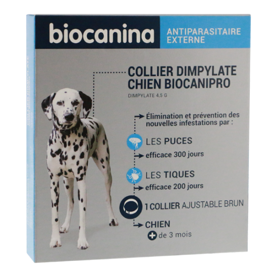 Biocanina biocanipro collier insecticide pour chien