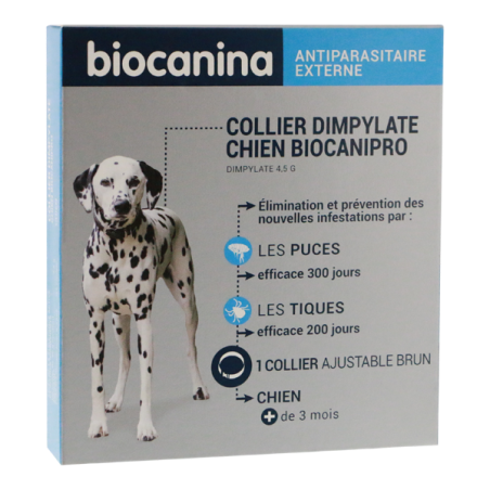 Biocanina biocanipro collier insecticide pour chien