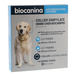 Biocanina Biocanipro collier insecticide pour grand chien