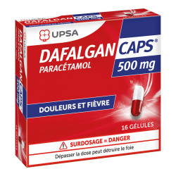 UPSA DafalganCaps 500 mg,...